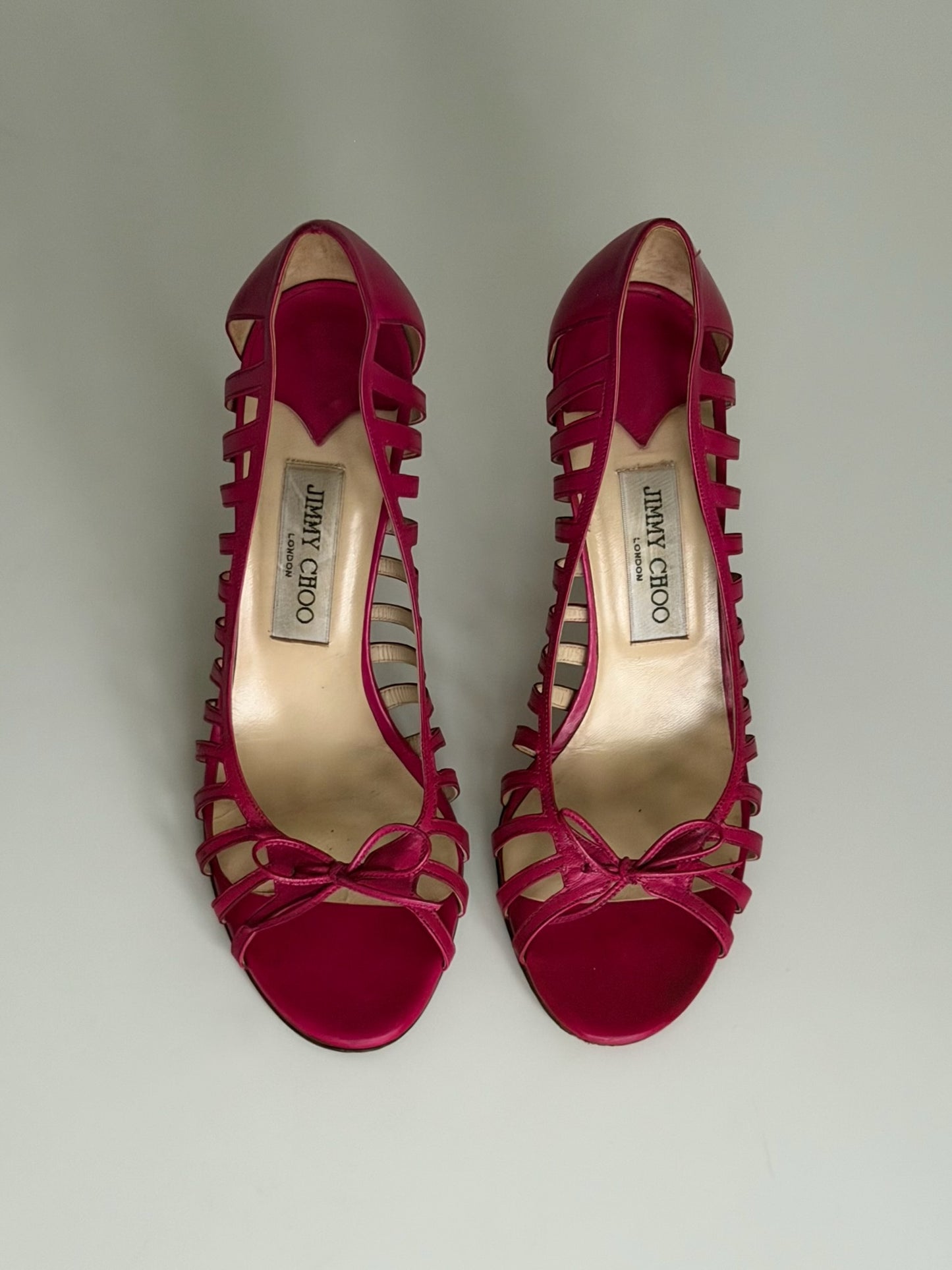 Jimmy Choo pink heels