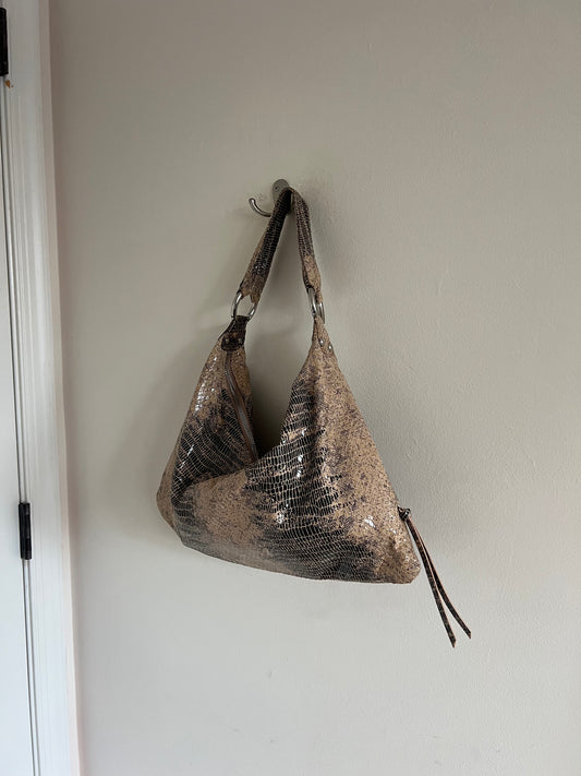 Snakeskin Shoulder Bag