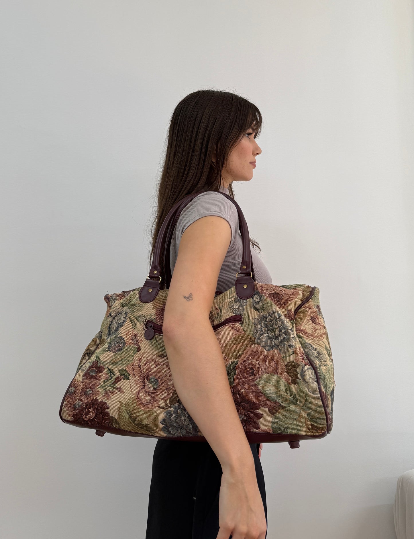 Floral Overnight Bag