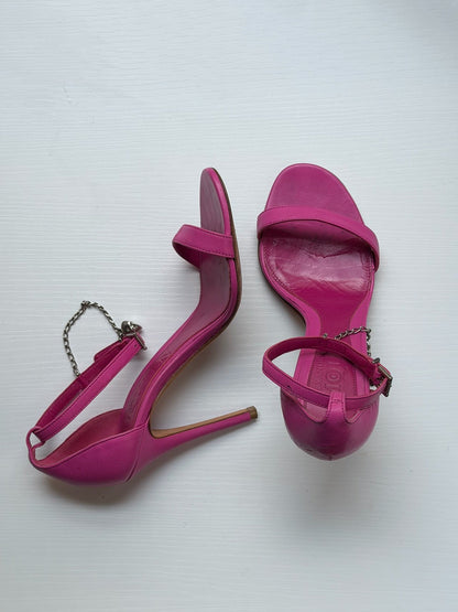 Alexander McQueen Pink Heels w/ Skull Detail (IT 36)