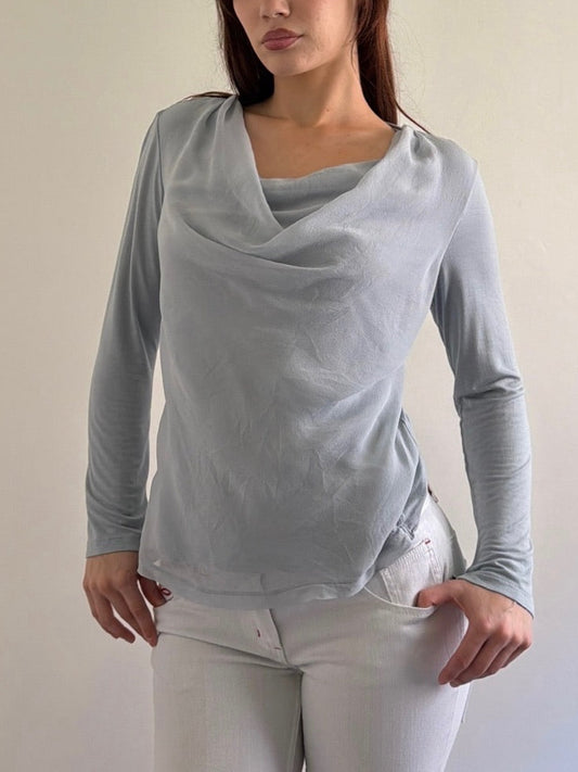 Escada Cowl Neck Longsleeve