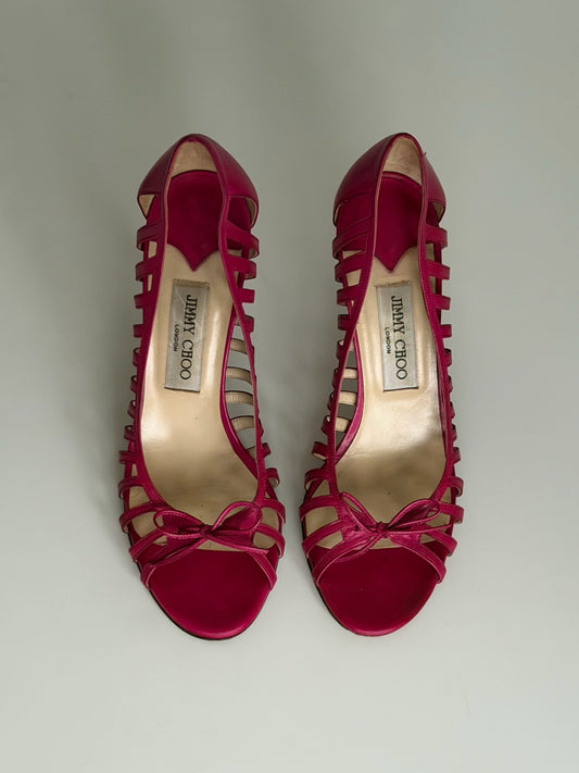 Jimmy Choo pink heels