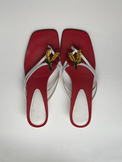 cherry sandals