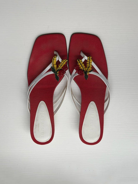 cherry sandals