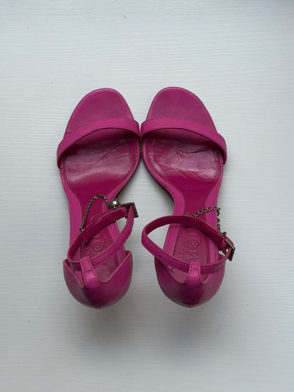 Alexander McQueen Pink Heels w/ Skull Detail (IT 36)