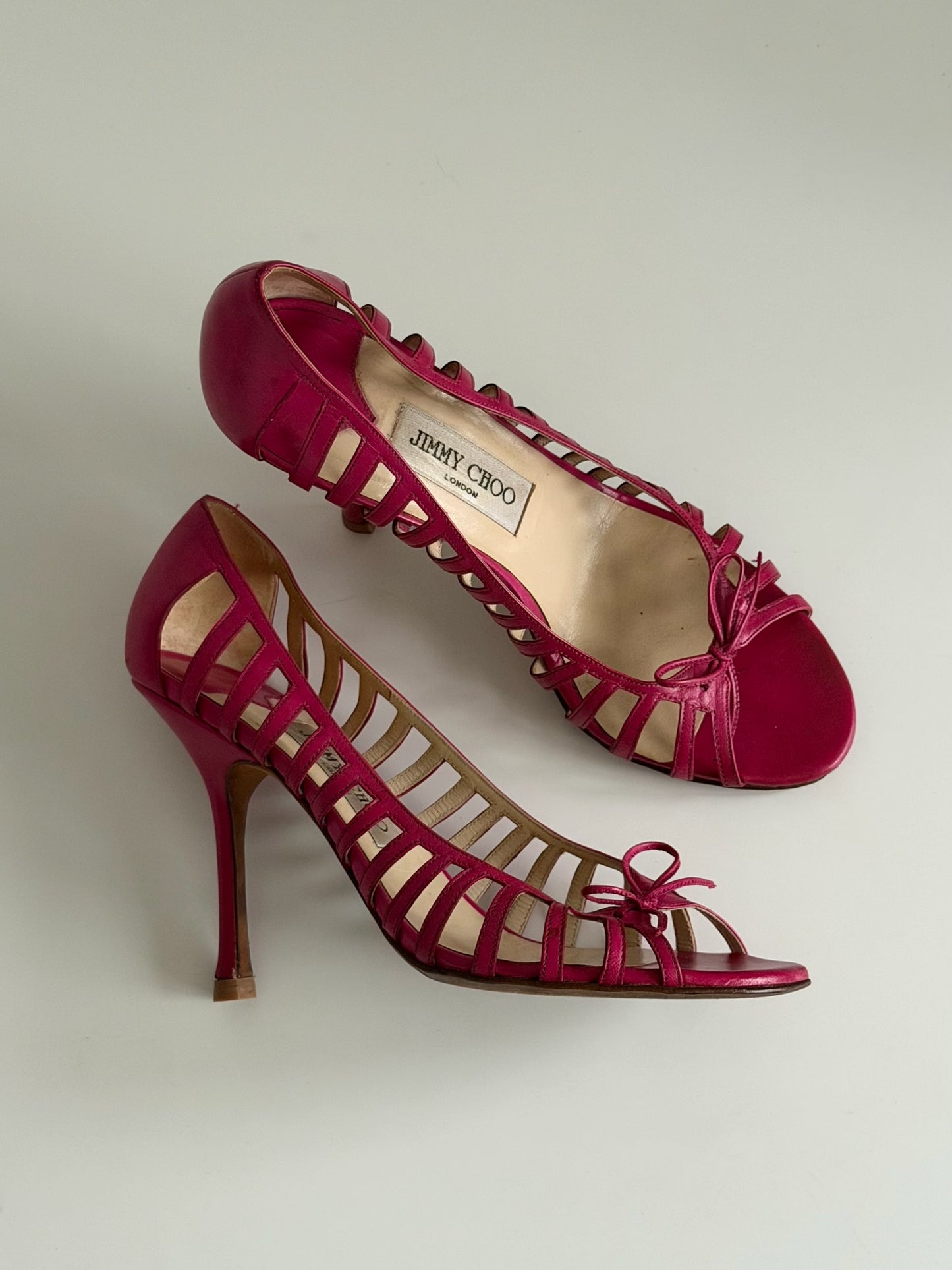 jimmy Choo pink heels