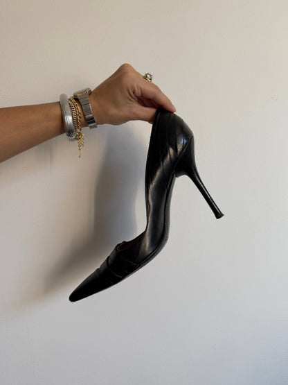 Cesare Paciotti Black Heels IT 40