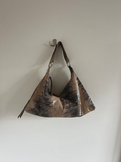 Snakeskin Shoulder Bag