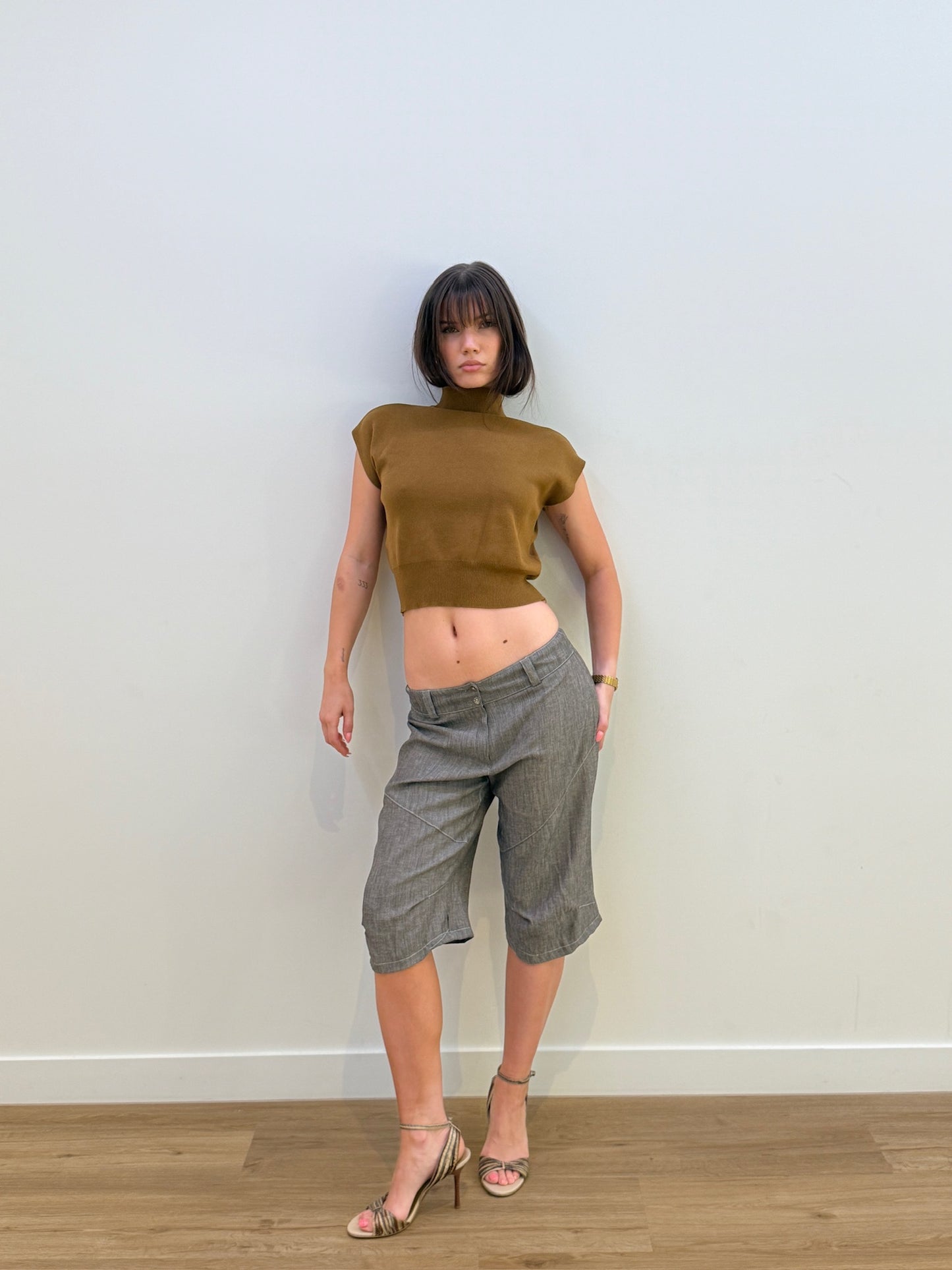 Mustard Brown Blouse