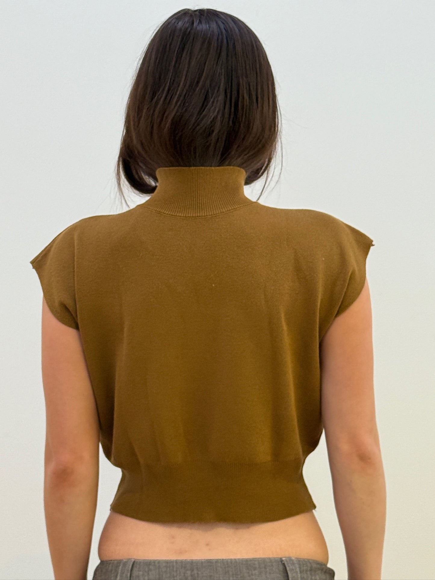 Mustard Brown Blouse