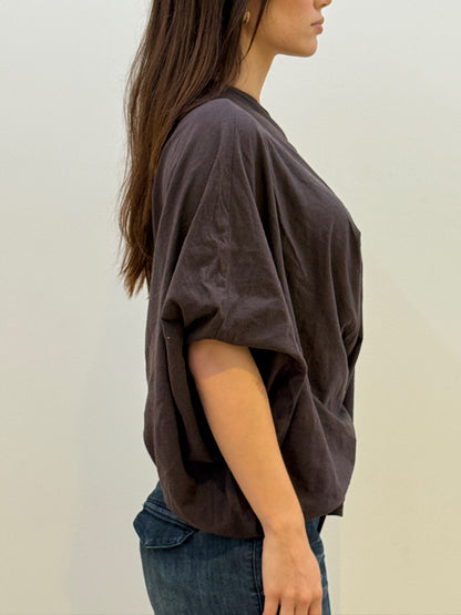 Brown Slouchy Top
