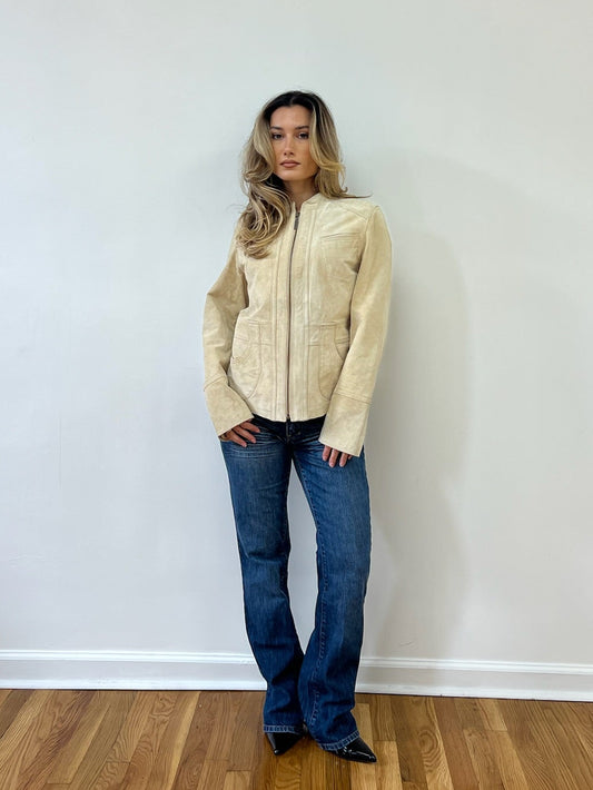 Calvin Klein Suede Tan Jacket