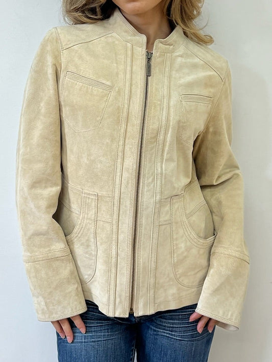 Calvin Klein Suede Tan Jacket
