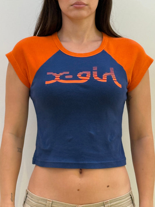 Cropped Xgirl Graphic Tee