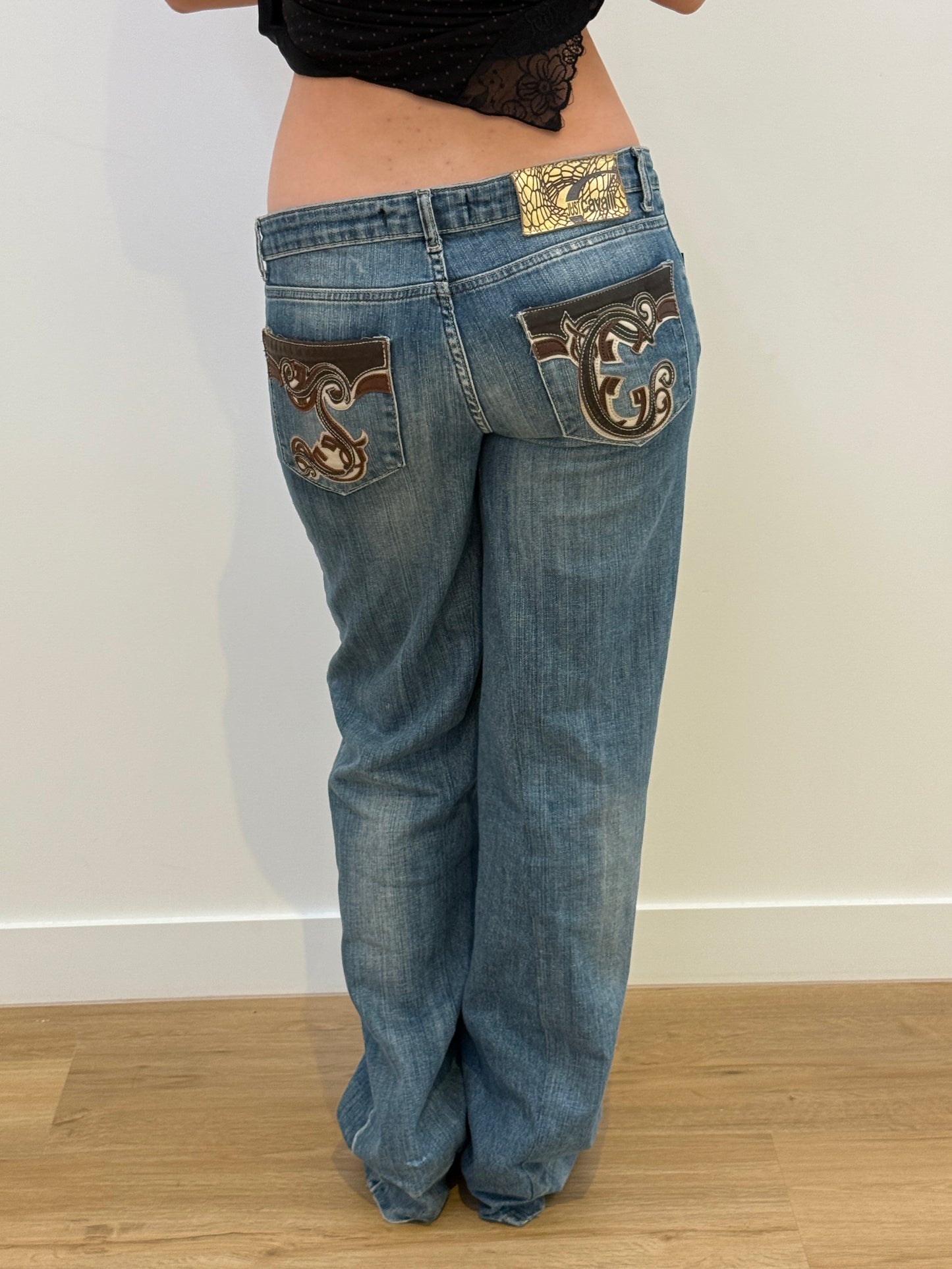 Just Cavalli Low Rise Bootcut Jeans