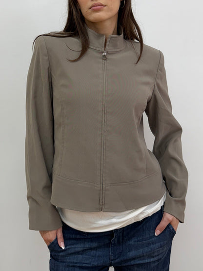 Grey/Beige Utility Jacket