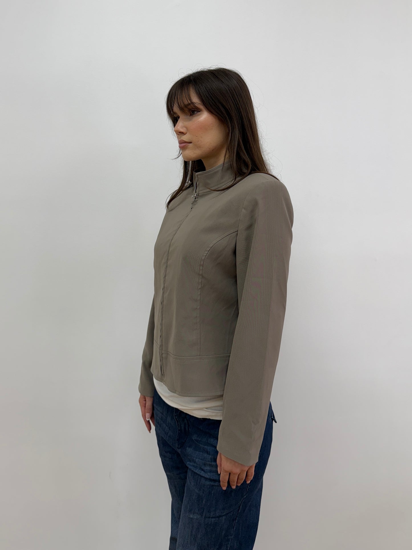 Grey/Beige Utility Jacket