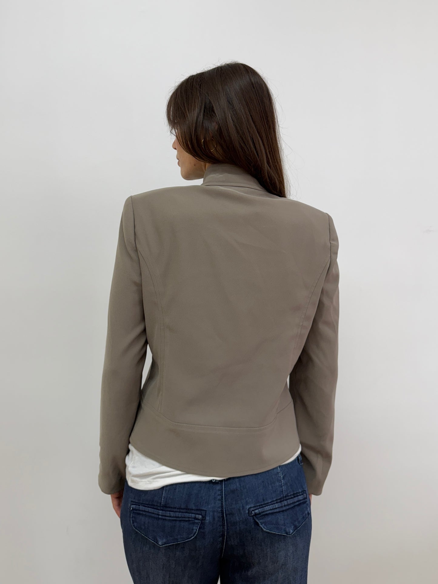 Grey/Beige Utility Jacket