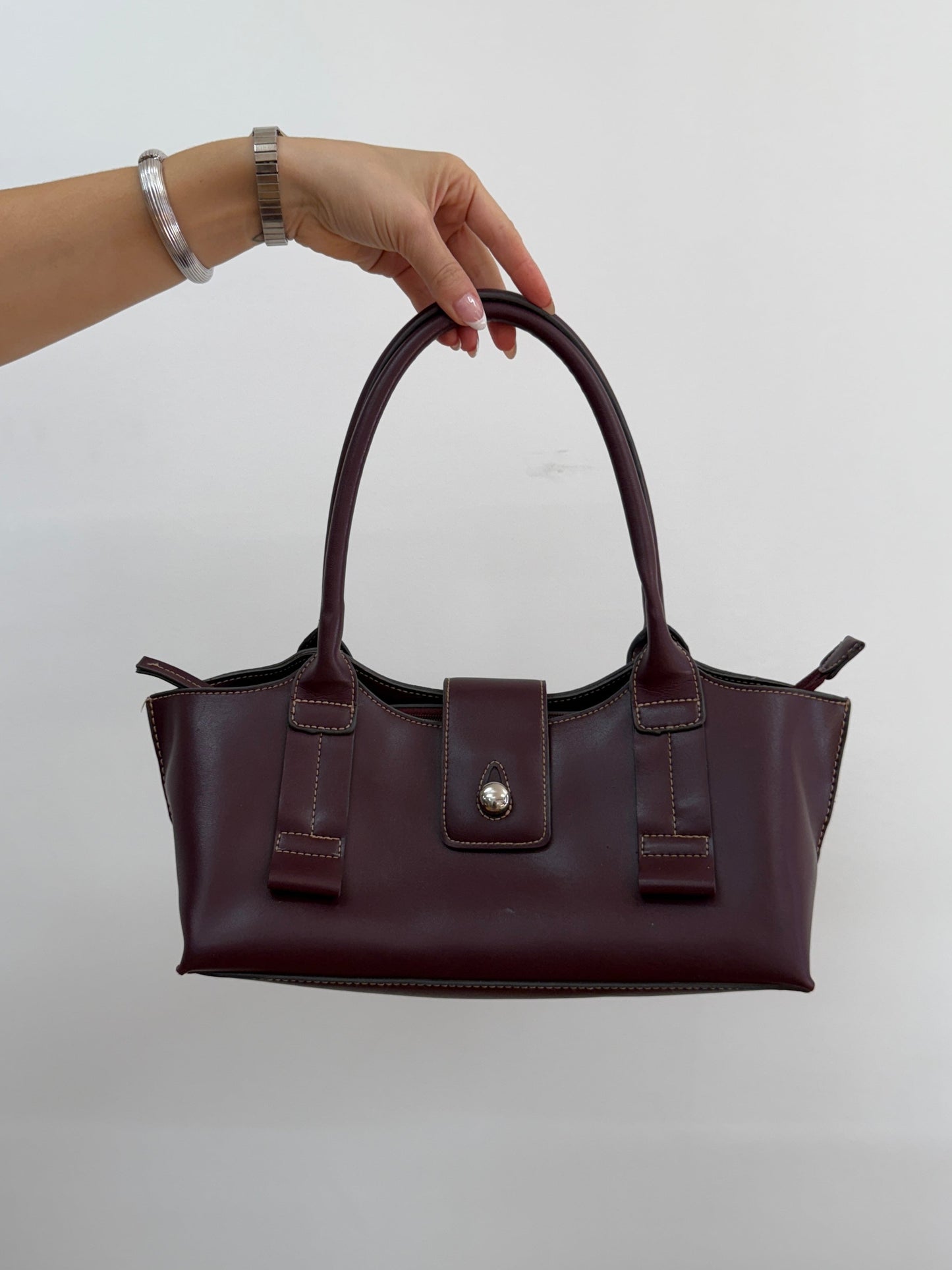 Plum Shoulder Bag