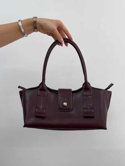 Plum Shoulder Bag