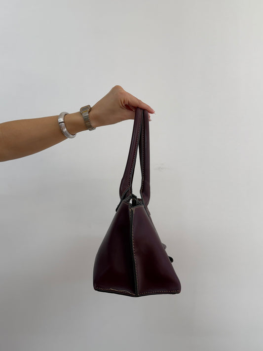Plum Shoulder Bag