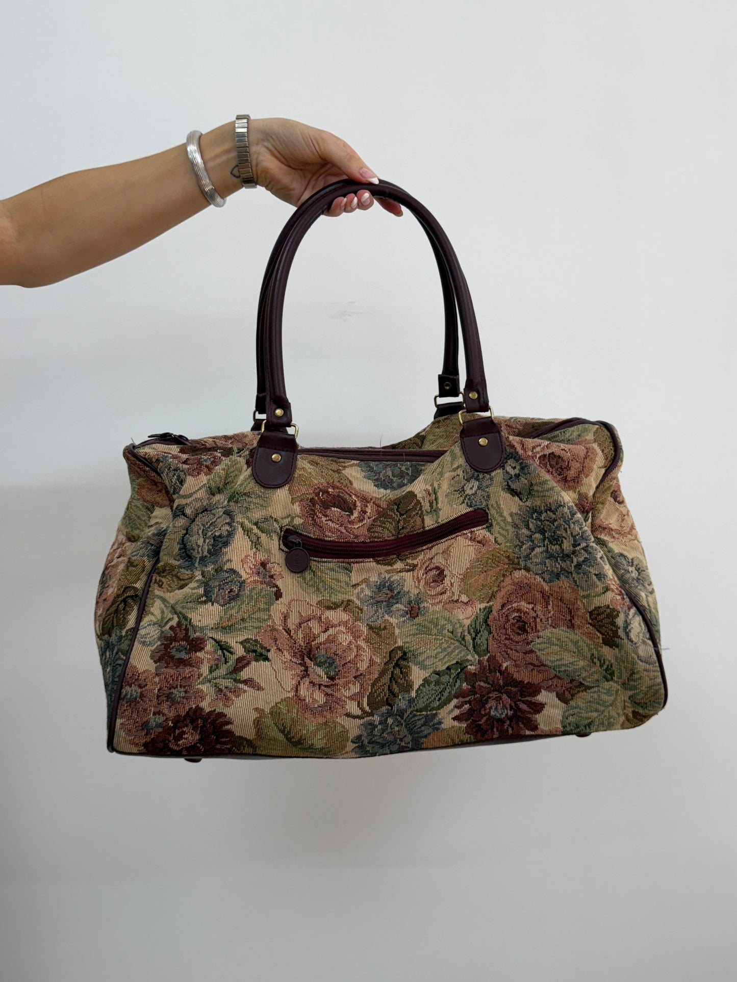 Floral Overnight Bag