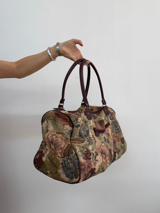 Floral Overnight Bag
