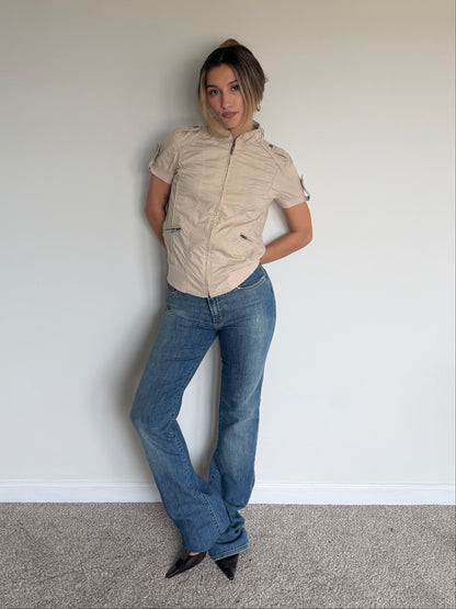 Just Cavalli Faded Bootcut Jeans