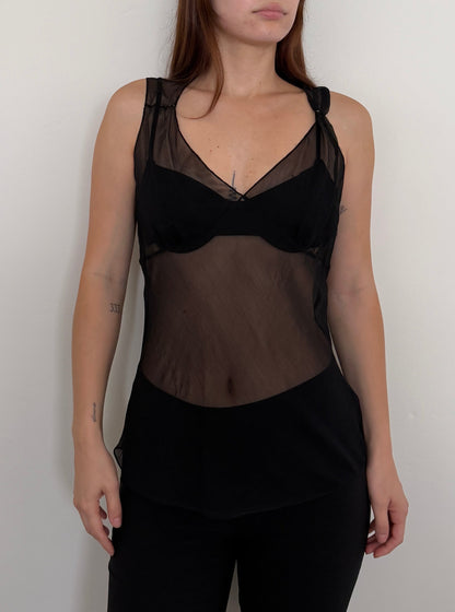 photo of black tank