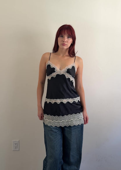Victoria Secret Black Lace Top