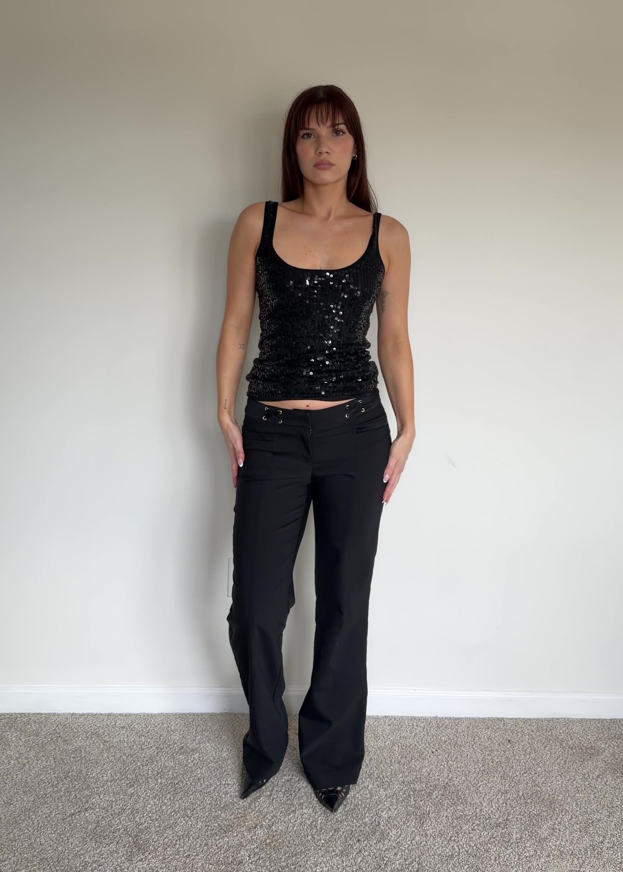 video of black trousers