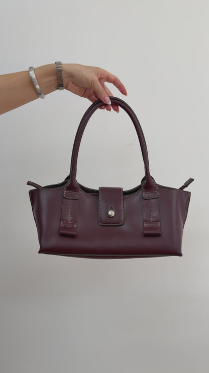 Plum Shoulder Bag