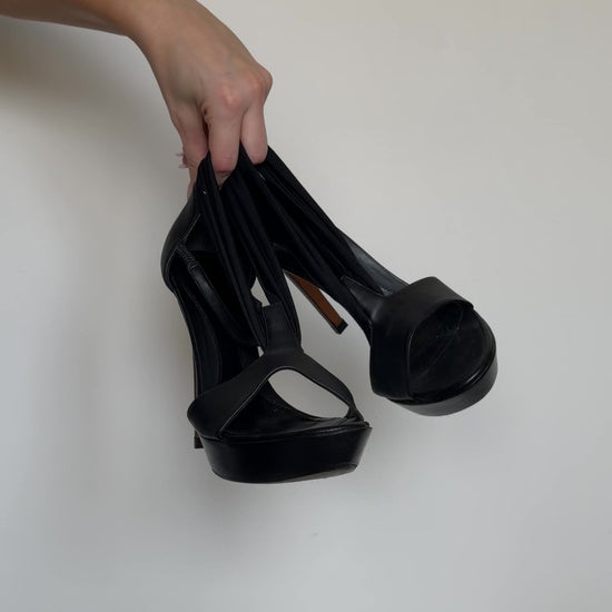 video of black fendi pumps