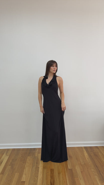 Ralph Lauren Halter Maxi Dress