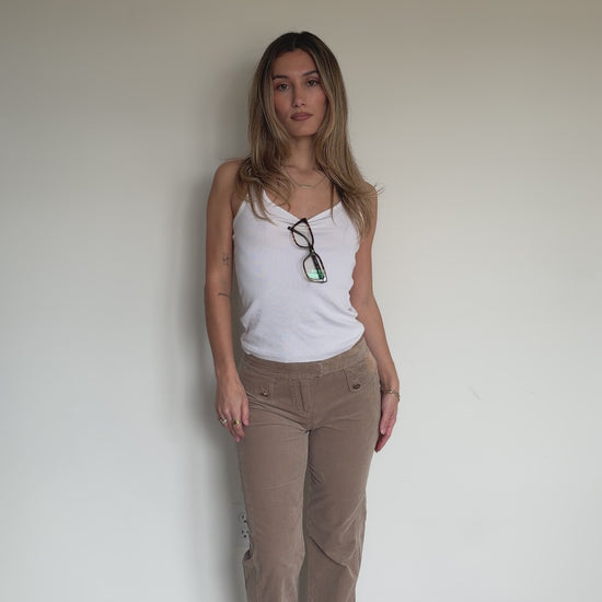 video of roberto cavalli pants