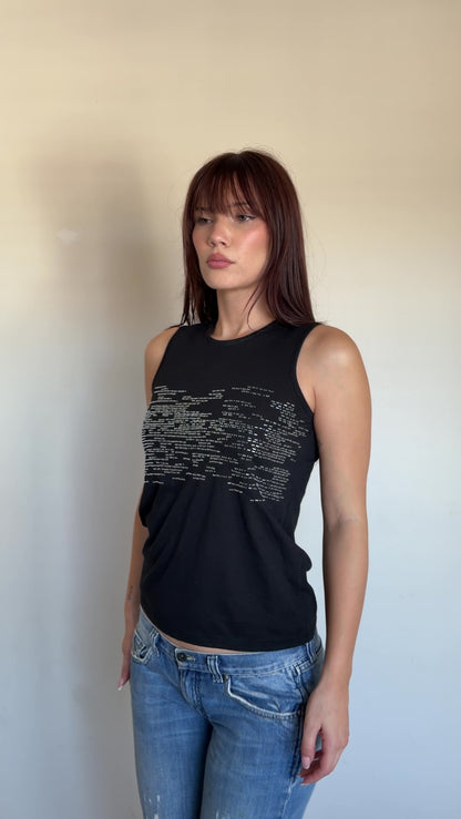 DKNY Black Tank