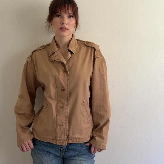 video of different angles of ralph lauren jacket