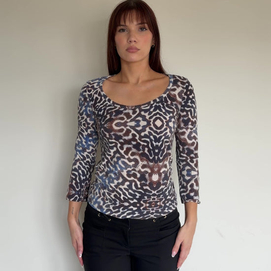 video of just cavalli top