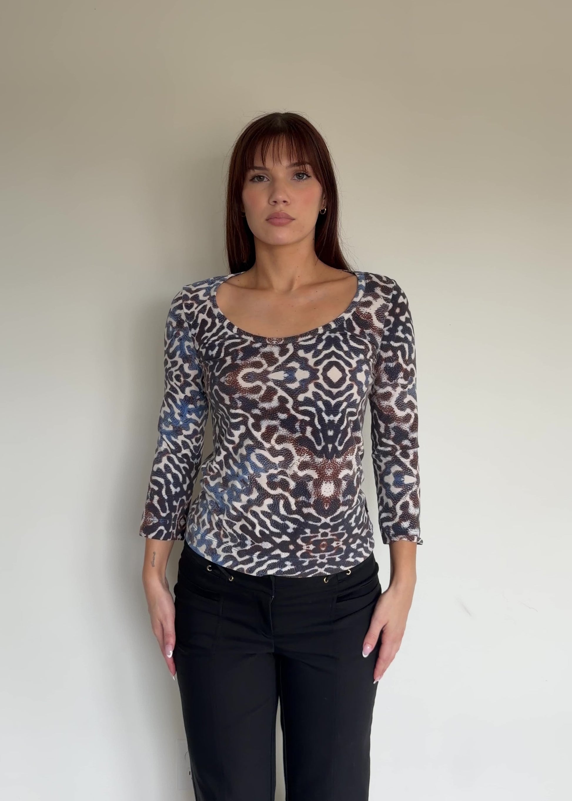 video of just cavalli top