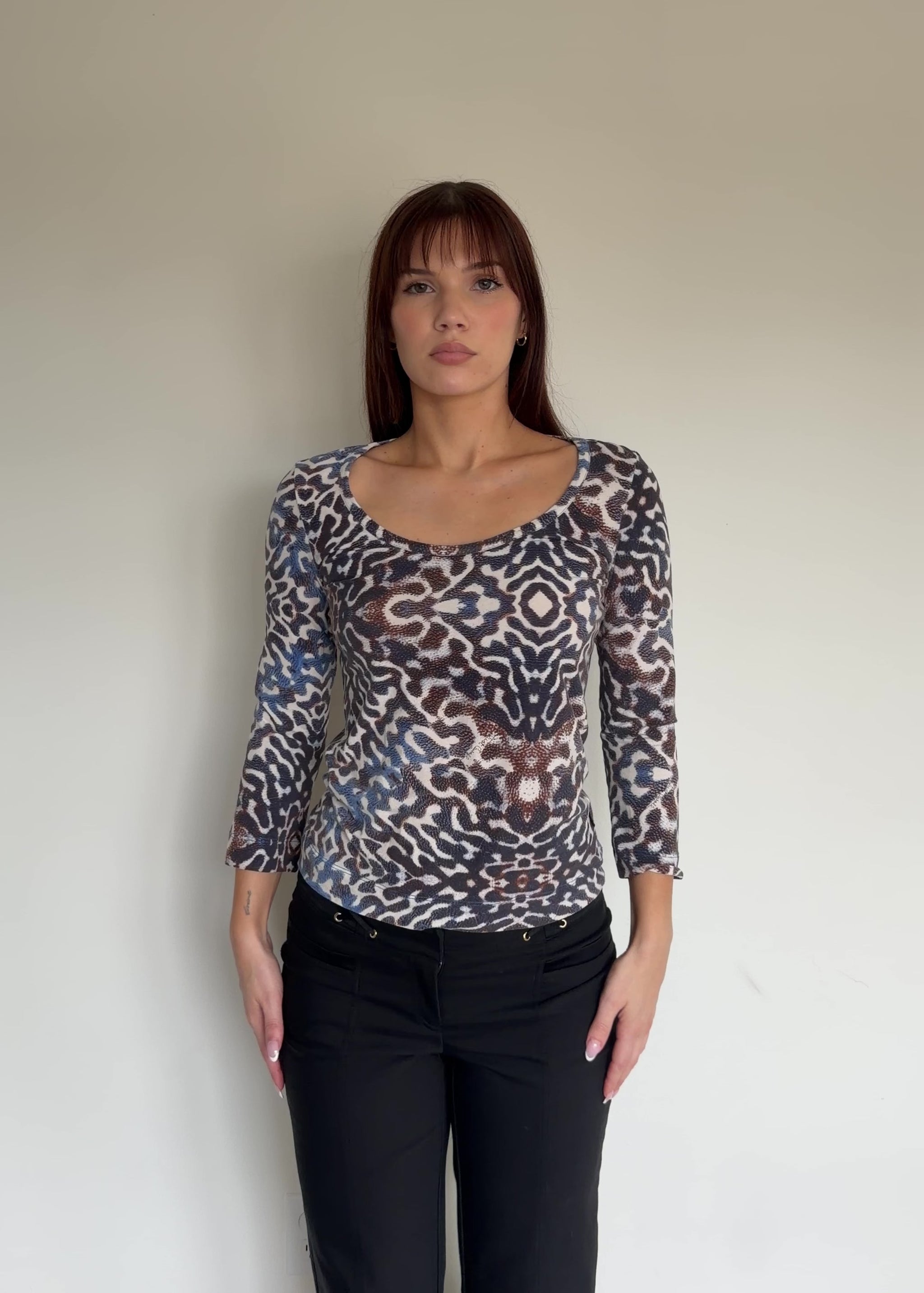 video of just cavalli top